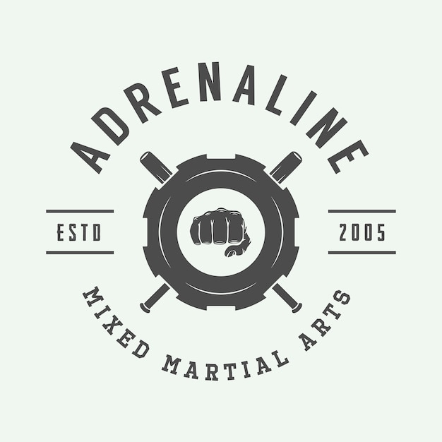 Mixed martial arts logo