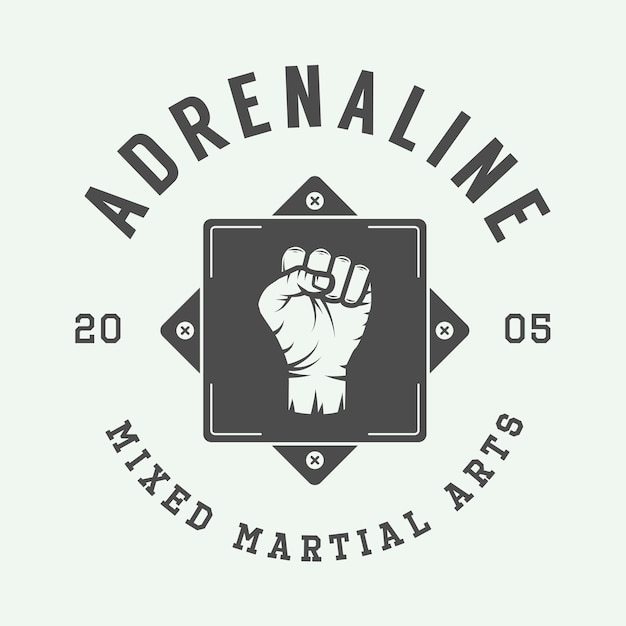 Mixed martial arts logo