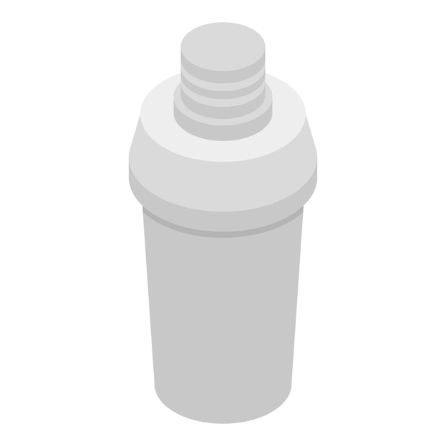 mixer shaker icon isometric of mixer shaker vector icon for web design isolated on white background
