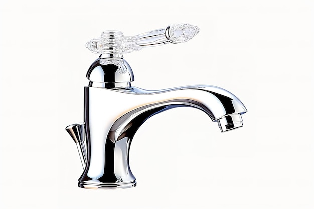 Vector mixer water 3d model faucet 3d render water tap 3d image