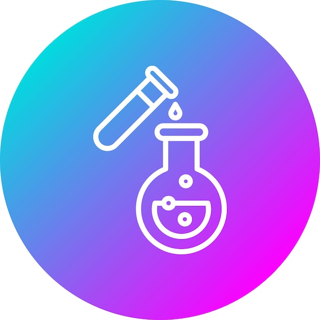 Mixing Chemical vector icon Can be used for Chemistry iconset