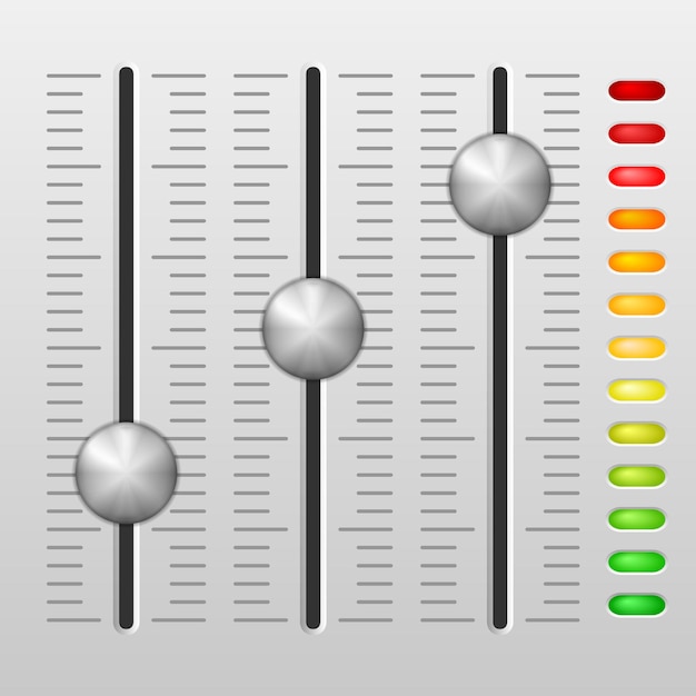 ベクトル ミキシングコンソールの