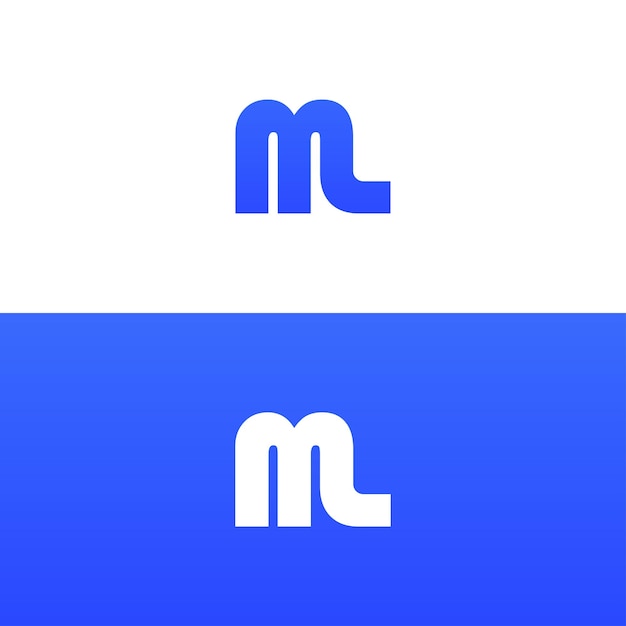 ML Lettermark-vector