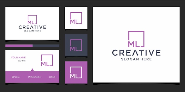 Ml-logo ontwerp