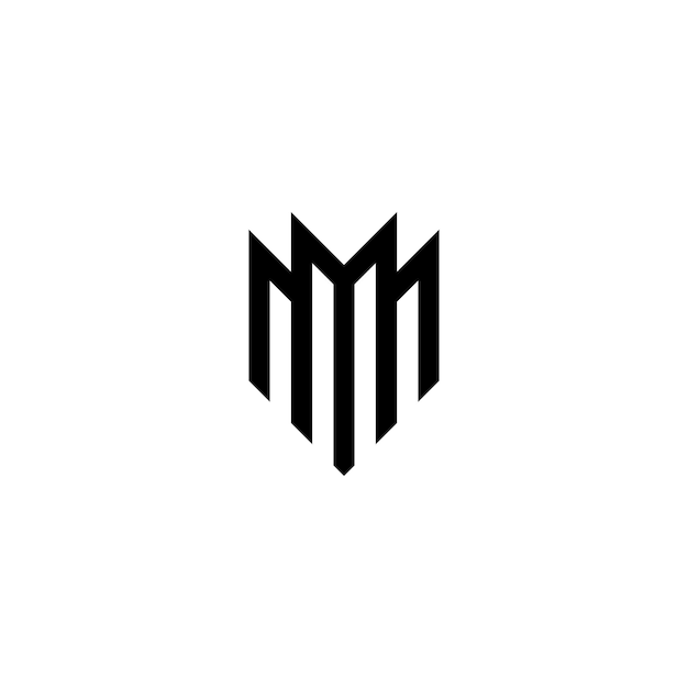 Вектор Мм логотип