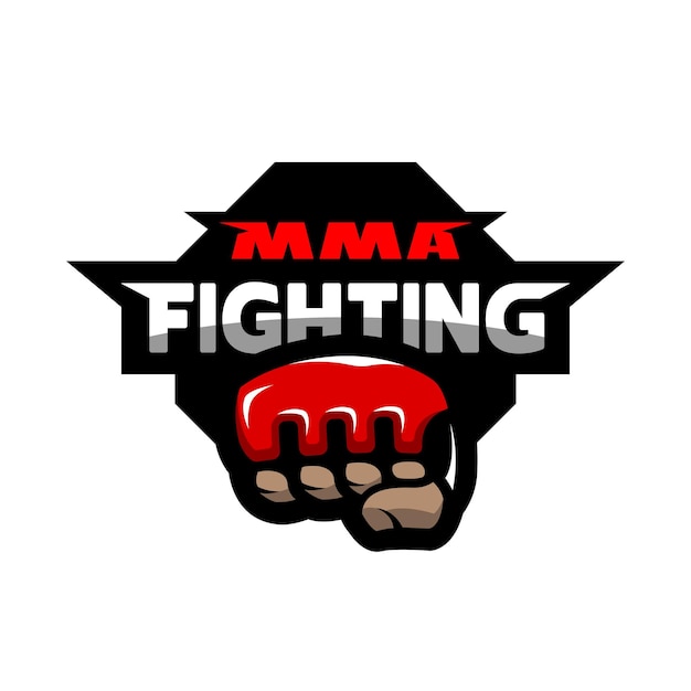 MMA fighting logo