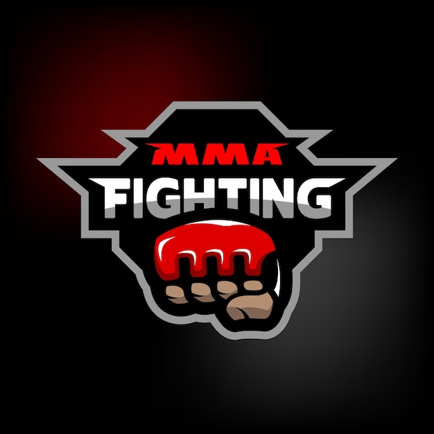 MMA fighting logo