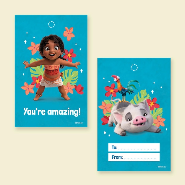 Moana 2 Gift Tag