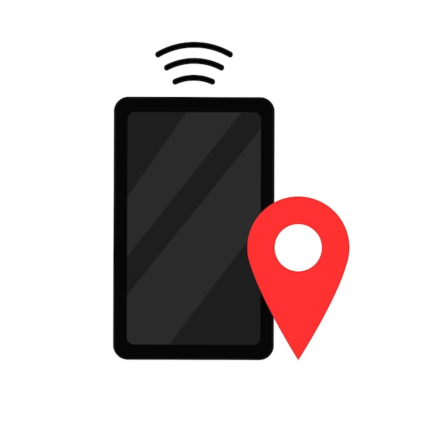 Mobiele GPS-navigatie voor communicatiecontactlevering Smartphone-apps