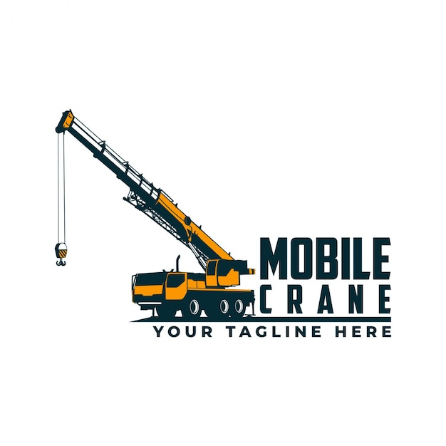 Mobiele kraan logo