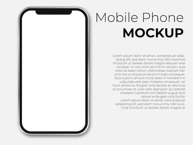 Mobiele telefoon wit