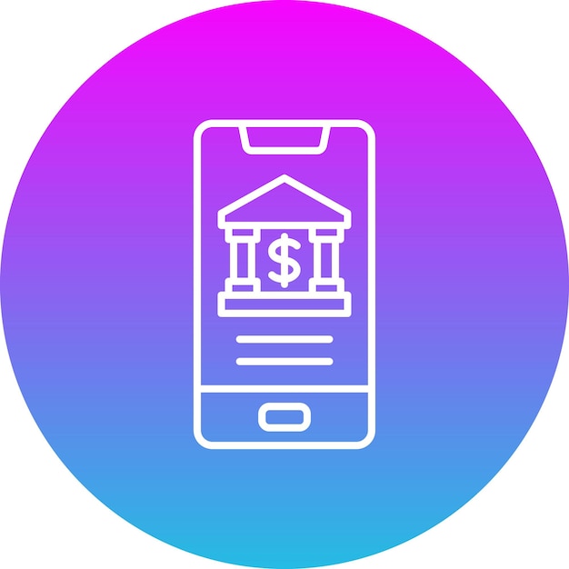 Mobile Banking Icon