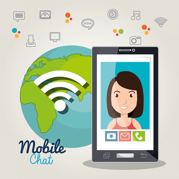 Design della chat mobile