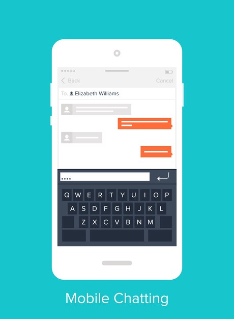 Vector mobile chatting