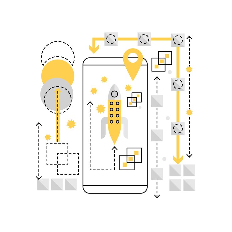 Vector mobile games apps