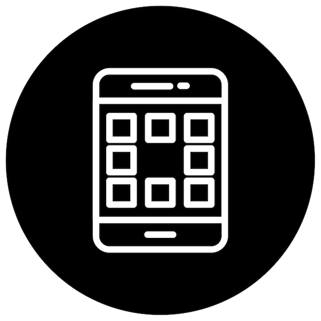モバイルゲームのベクトルイラストレーション