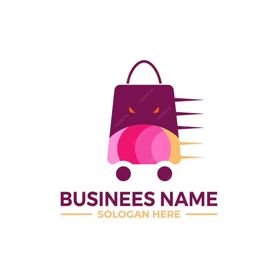 Premium Vector | Mobile Online shopping logo or E-commerce logo. e-shop