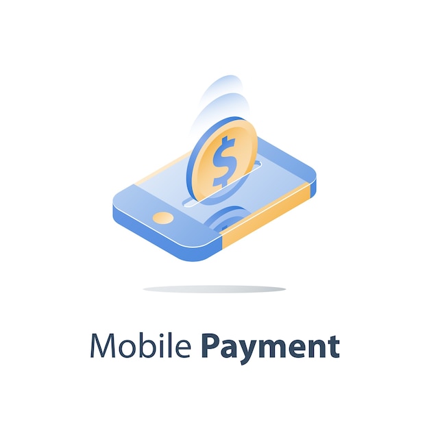 Mobile payment illustration