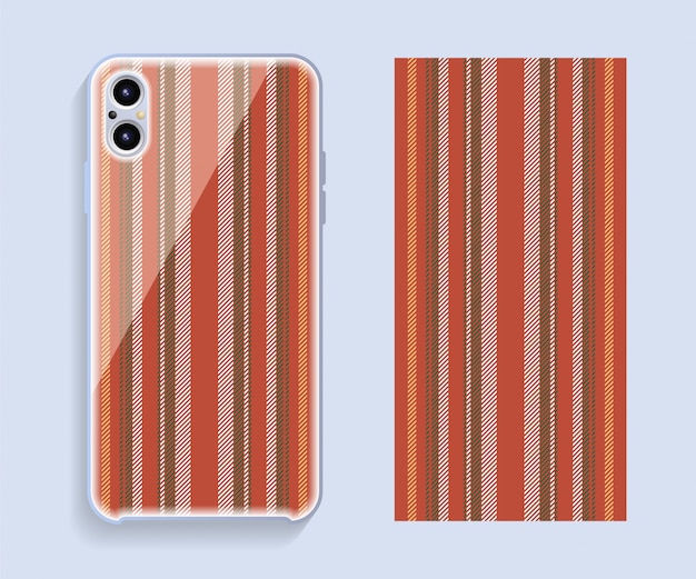 Mobile phone cover . template smartphone case  pattern.