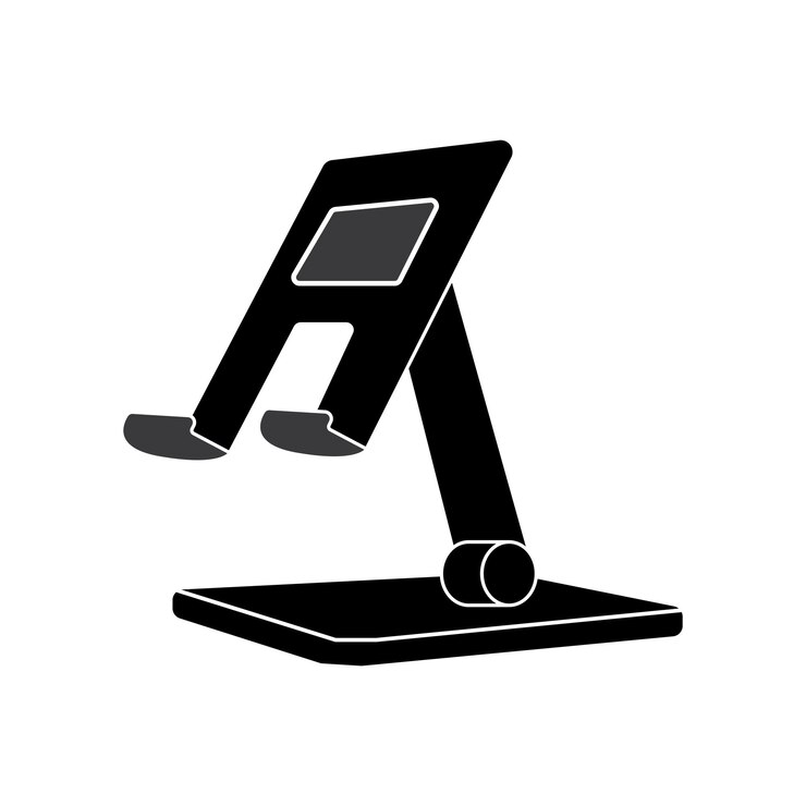Vector mobile phone holder symbol icon vector illustration design
