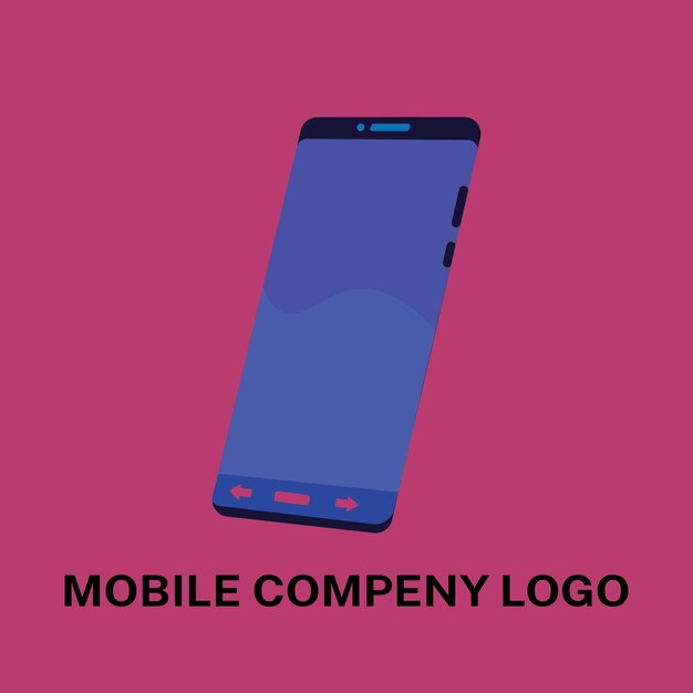 mobile phone logo icon design template vector