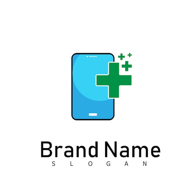 Mobile phone logo symbol design
