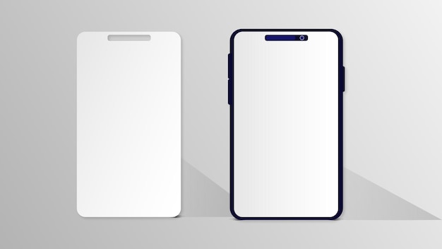 Mobile phone screen mockup