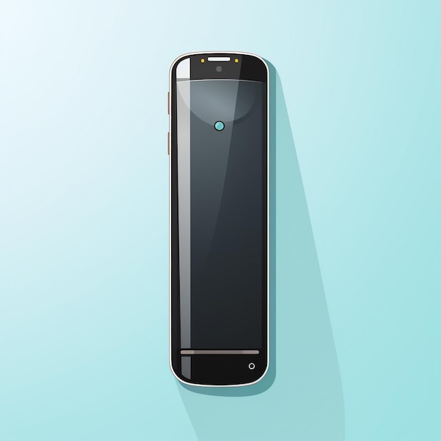 Vector mobile phone smartphone vector isolated device screen illustration smart mockup modern te