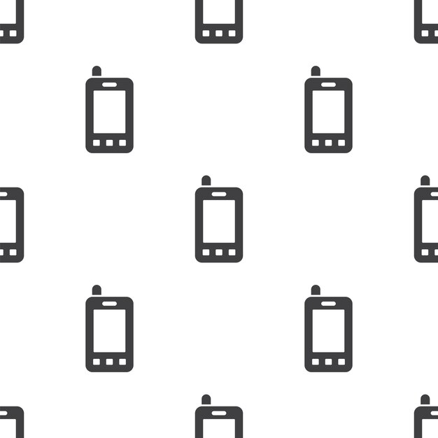 Mobile phone, vector seamless pattern, Editable can be used for web page backgrounds, pattern fills