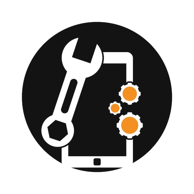 Mobile Repair Logo Design Template