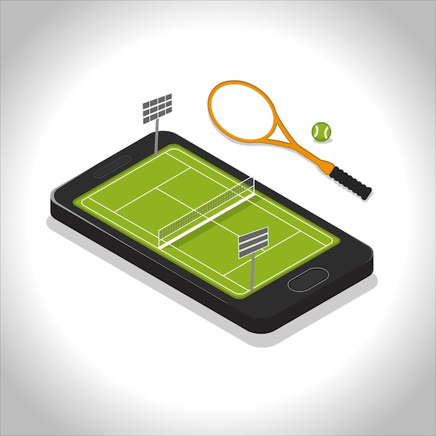 Mobile Tennis Sport-spel