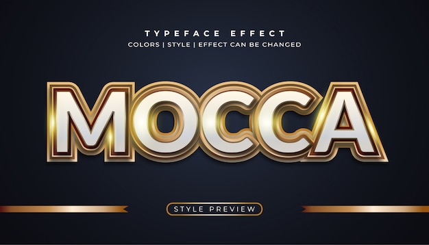 Mocca Gold Text Effects