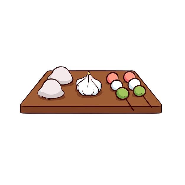 Mochi is a typical food from japan