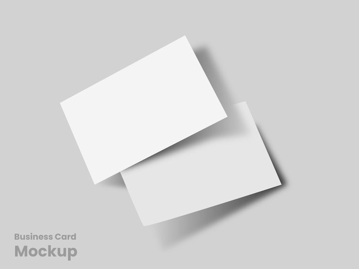 Vector mock-up van een bedrijfskaartje
