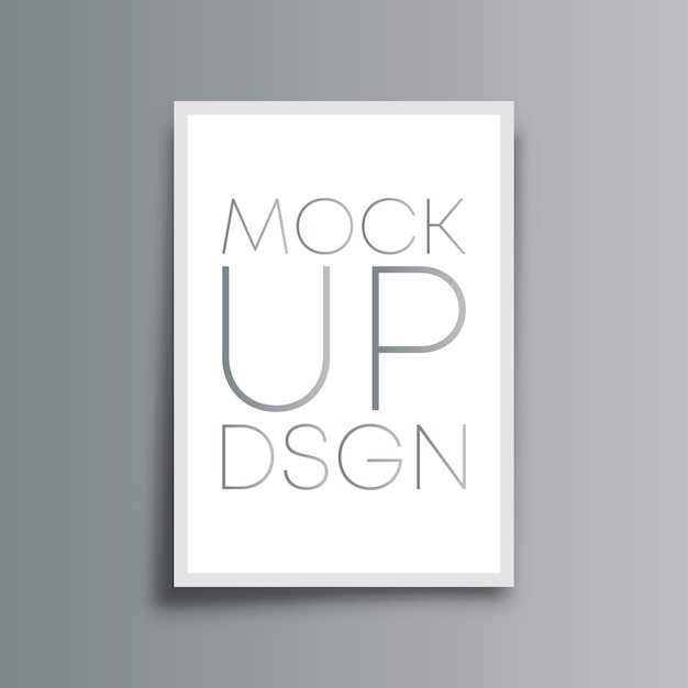 Mockup background minimal design