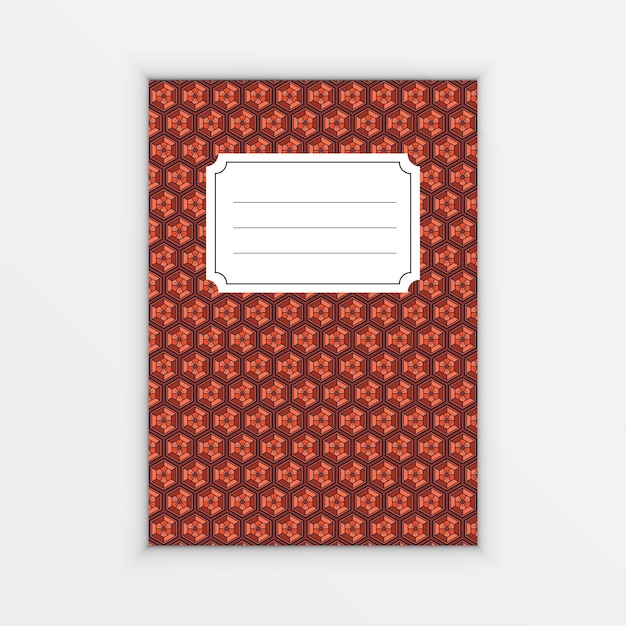 Vector mockup book