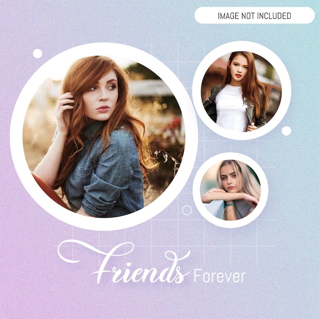 Modefoto's frame moodboard mock up en story template kit voor social media