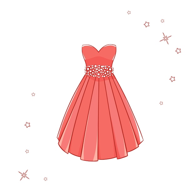 animated prom dress