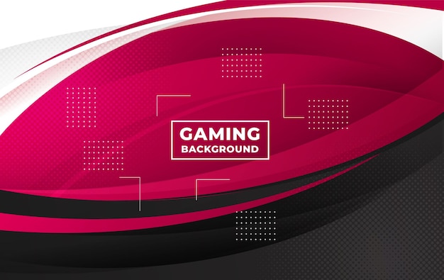 Moder gaming background vector template