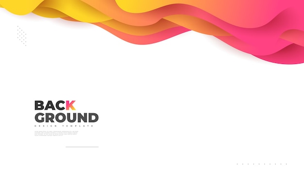 modern abstract background design with colorful fluid and liquid shapes