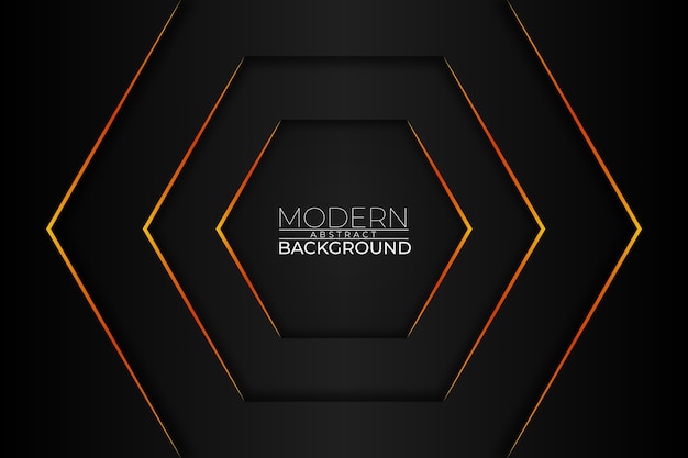 Modern abstract background orange style