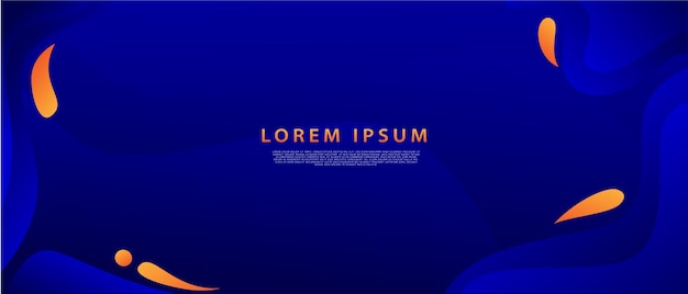 Modern abstract background template design