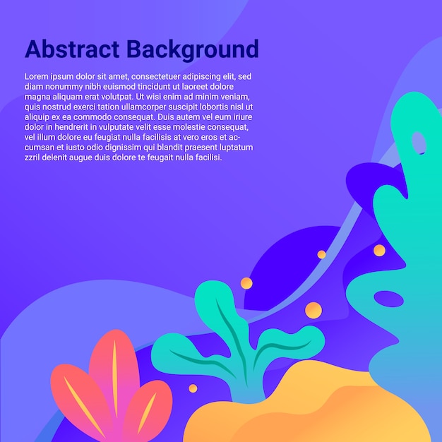 Modern Abstract Background Template