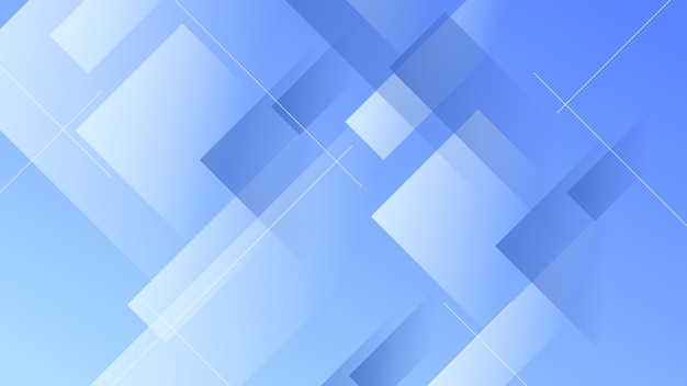 Modern Abstract Background Triangle Mosaic and Blue Gradient Color