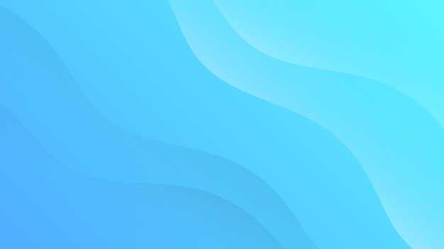 Modern Abstract Background Wave Lines Motion and Blue Gradient Color