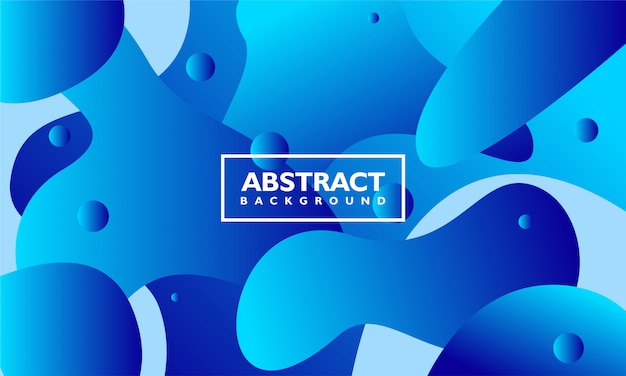 Modern abstract background with blue color