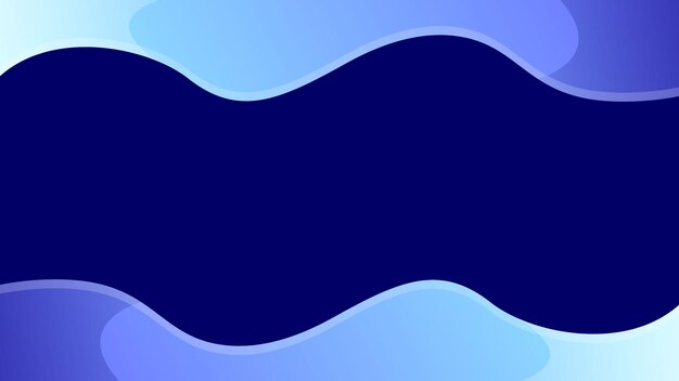 Vector modern abstract background with blue gradient color