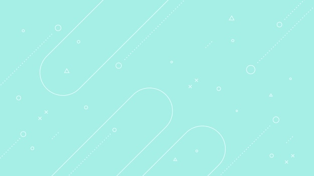 斜線レトロなメンフィスと水色のモダンな抽象的な背景