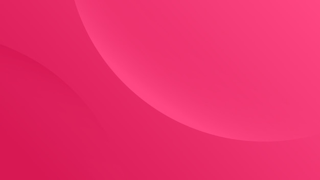 Modern Abstract Background with Motion Round Circle Wave and Red Pink Gradient Color