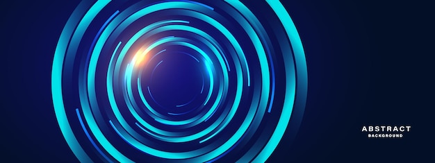 Modern abstract background with spiral circle lines